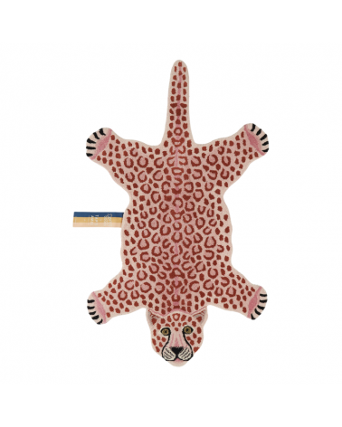 tapis léopard rose doing goods - bondieuseries